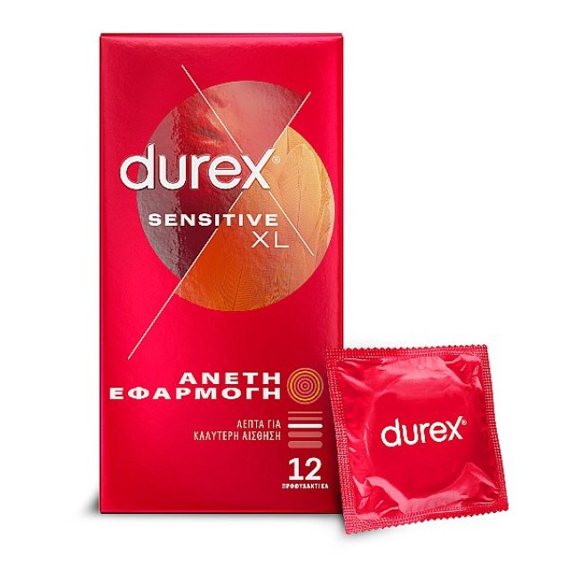 Durex Sensitive XL 12 τεμάχια