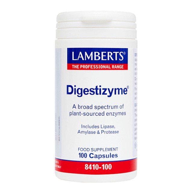 Lamberts Digestizyme 100 κάψουλες