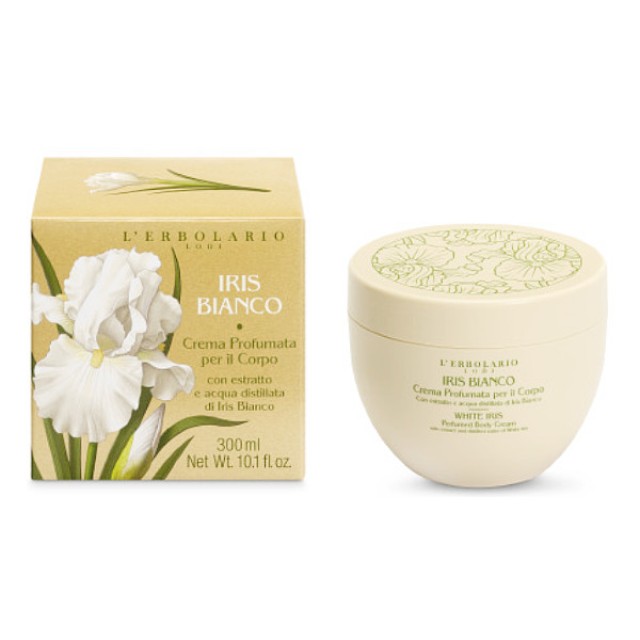 L'Erbolario Iris Bianco Body Cream 300ml