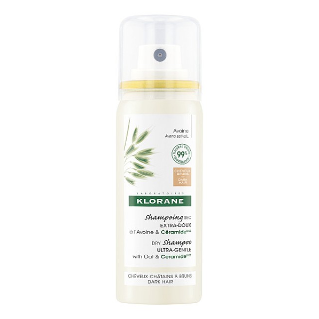 Klorane Avoine Dry Shampoo για Σκουρόχρωμα Μαλλιά 50ml