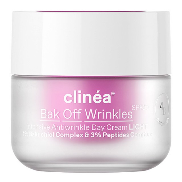 Clinea Back Off Wrinkles Day Cream Light SPF20 50ml