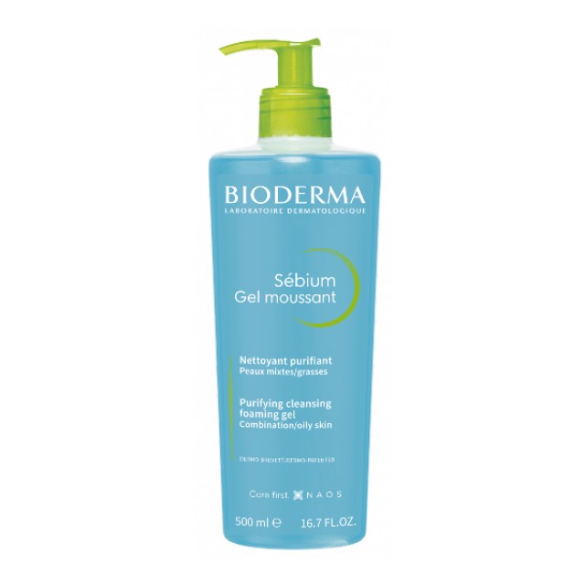 Bioderma Sebium Foaming Gel 500ml