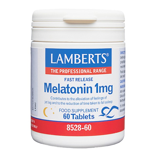 Lamberts Melatonin 1mg 60 ταμπλέτες