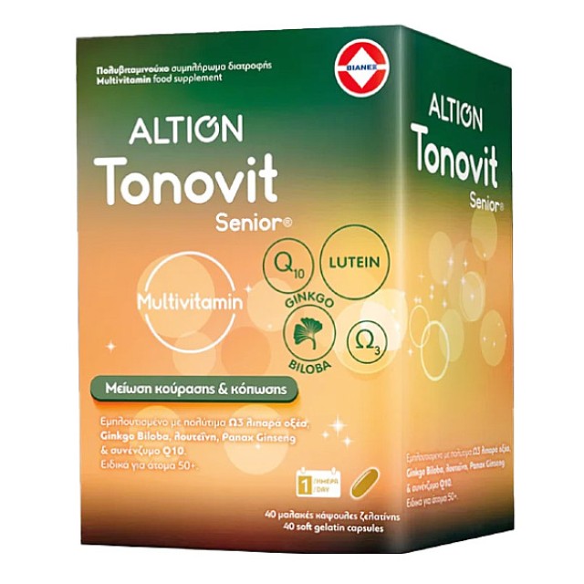 Altion Tonovit Senior 40 κάψουλες