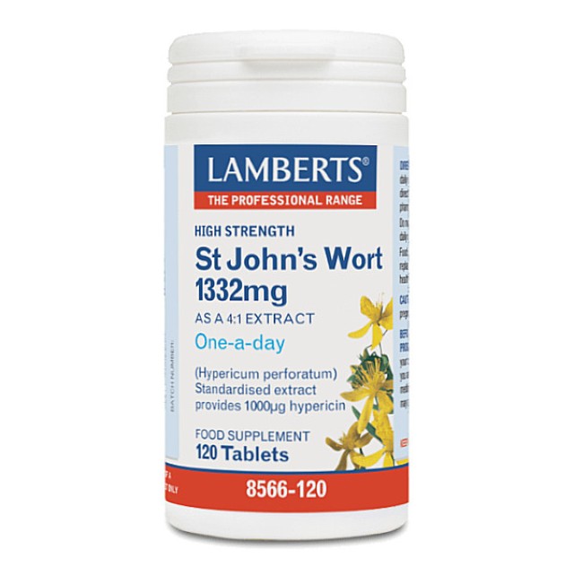 Lamberts St John’s Wort 120 ταμπλέτες