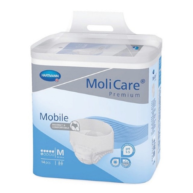 Hartmann MoliCare Mobile Slip Ημέρας 6 Σταγόνες Medium 14 τεμάχια