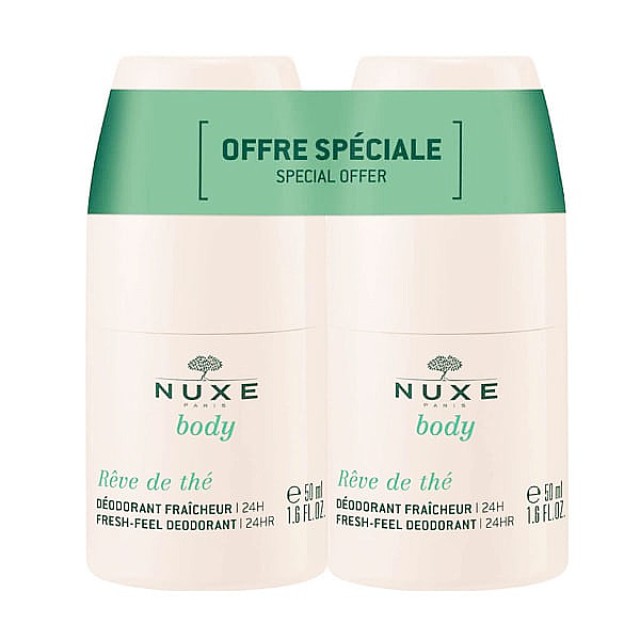 Nuxe Reve de The Fresh-Feel Deodorant 24h 2x50ml