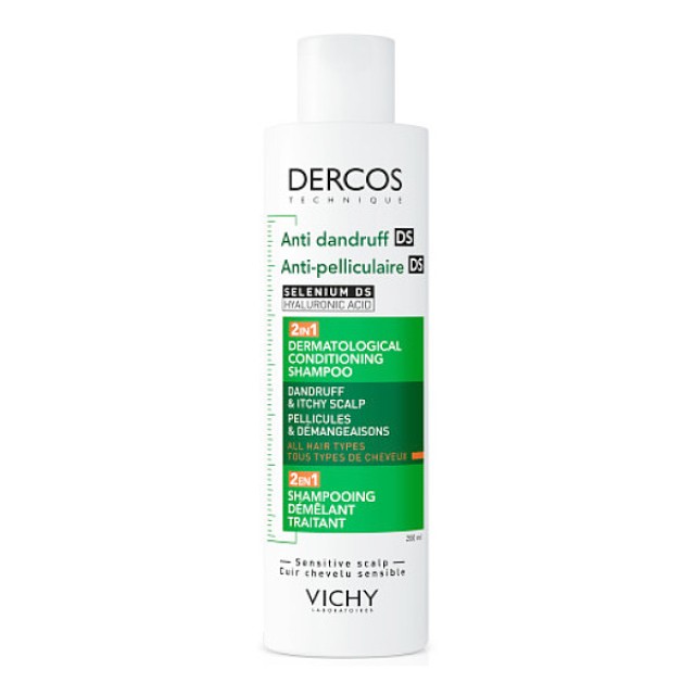 Vichy Dercos Anti-Dandruff DS 2IN1 Conditioning Shampoo 200ml