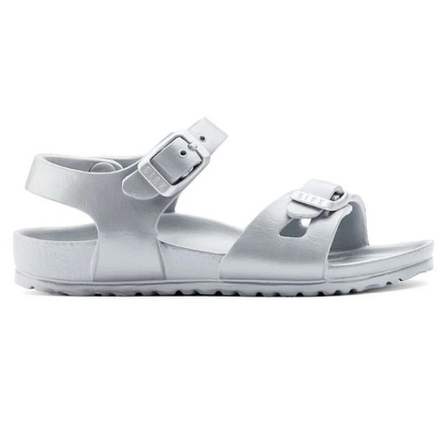 Birkenstock Eva Rio Kids Metallic Silver Μεγεθος 25