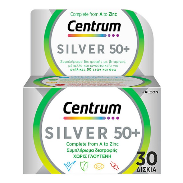 Centrum Silver 50+ 30 δισκία