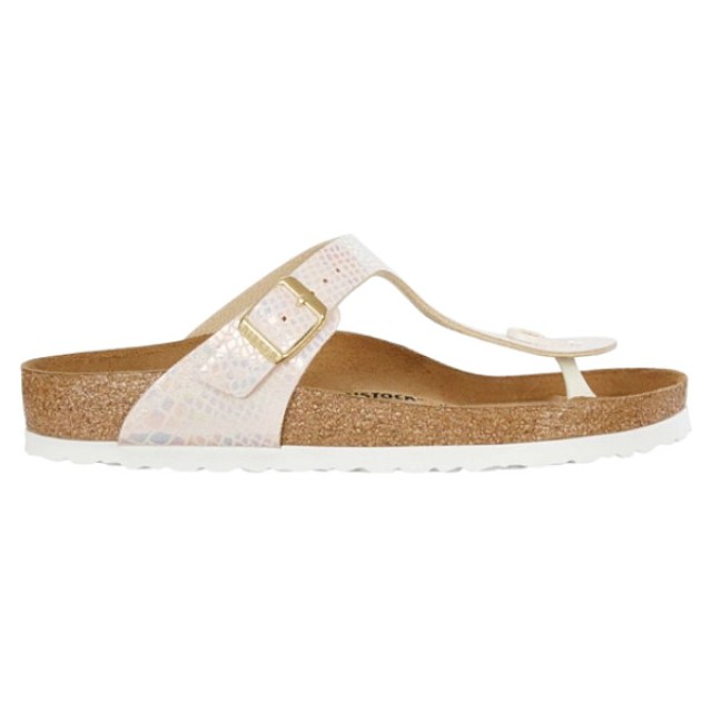 Birkenstock Gizeh Shiny Cream Μέγεθος 41