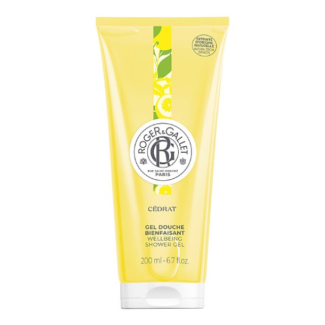 Roger & Gallet Cedrat Wellbeing Shower Gel 200ml