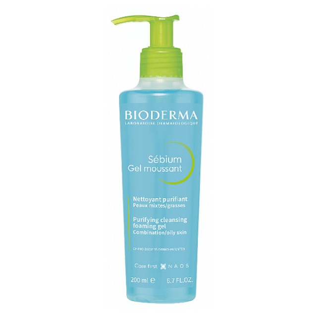 Bioderma Sebium Foaming Gel 200ml