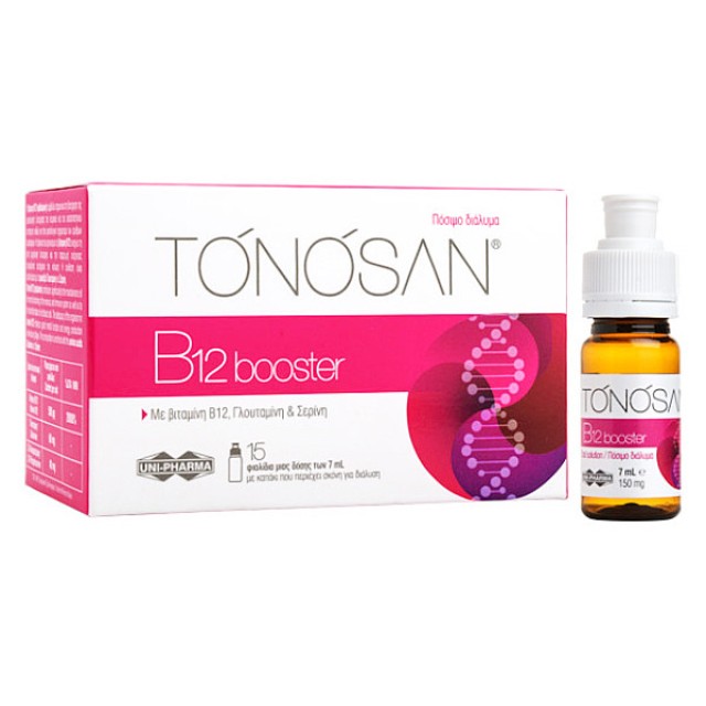 Uni-Pharma Tonosan B12 Booster 15x7ml