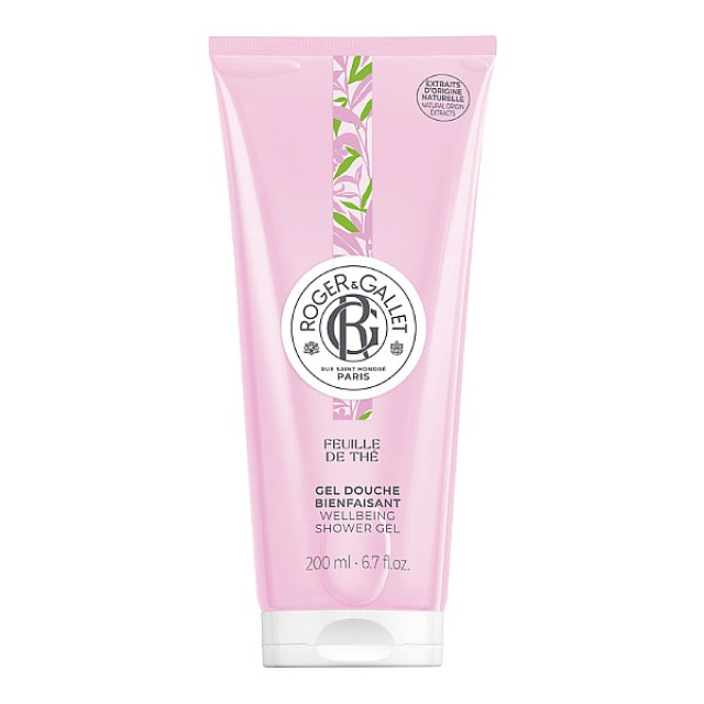 Roger & Gallet Feuille de The Wellbeing Shower Gel 200ml