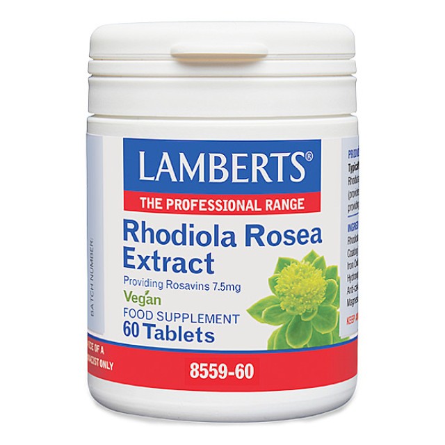 Lamberts Rhodiola Rosea 60 ταμπλέτες