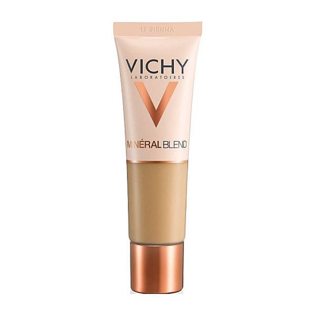 Vichy Mineralblend Hydrating Fluid Foundation 12 Sienna 30ml