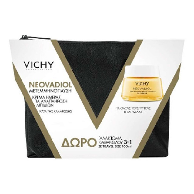 Vichy Neovadiol Post-Menopause Day Cream 50ml & Purete Thermale 3 in 1 One Step Cleanser 100ml