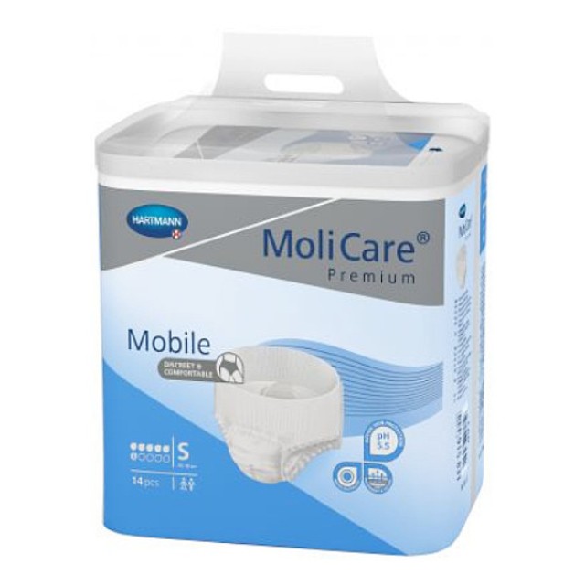 Hartmann MoliCare Mobile Slip Ημέρας 6 Σταγόνες Small 14 τεμάχια