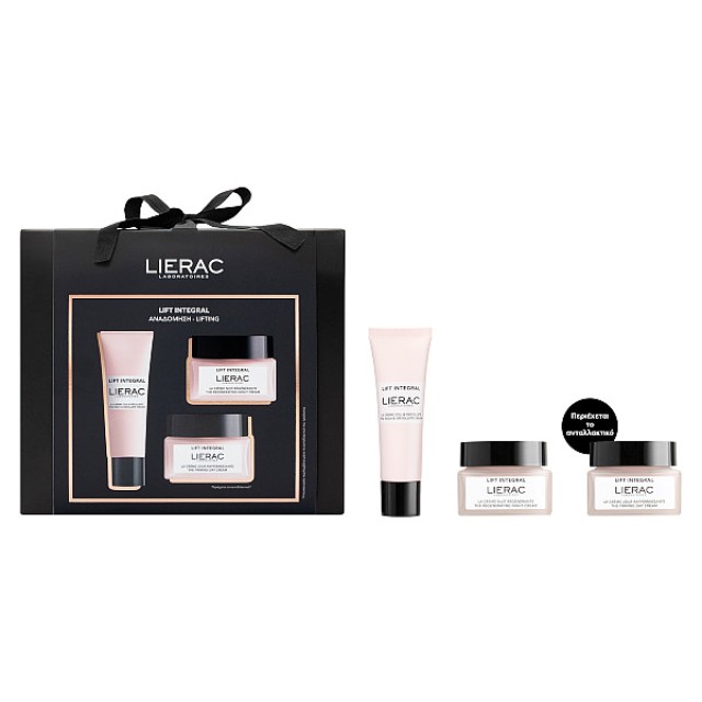 Lierac Lift Integral The Firming Day Cream 50ml & The Regenerating Night Cream Refill 50ml & The Neck and Decollete Cream 50ml