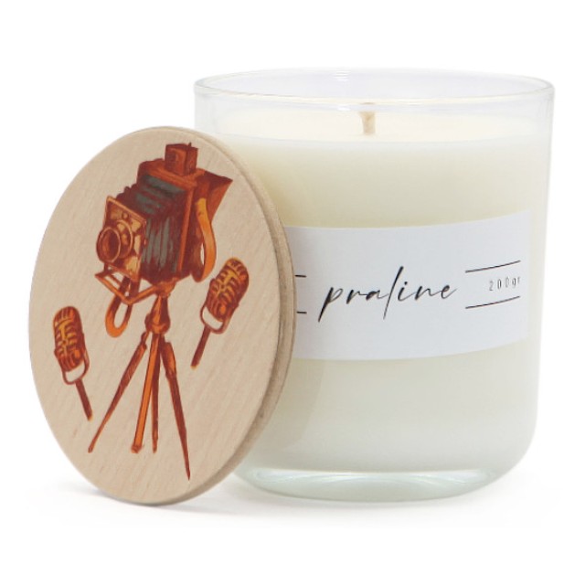 Ceri Handmade Soy Candle Praline 200g