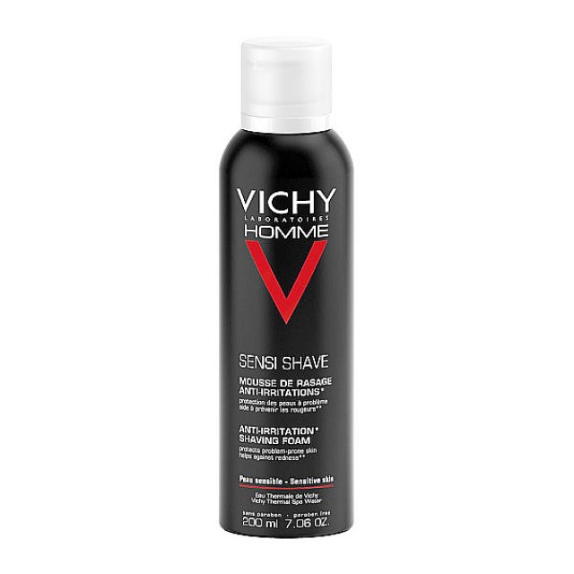 Vichy Homme Sensi Shave Anti-Irritation Shaving Foam 200ml