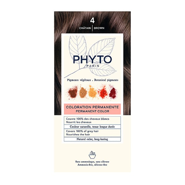 Phyto Hair Color 4 Καστανό