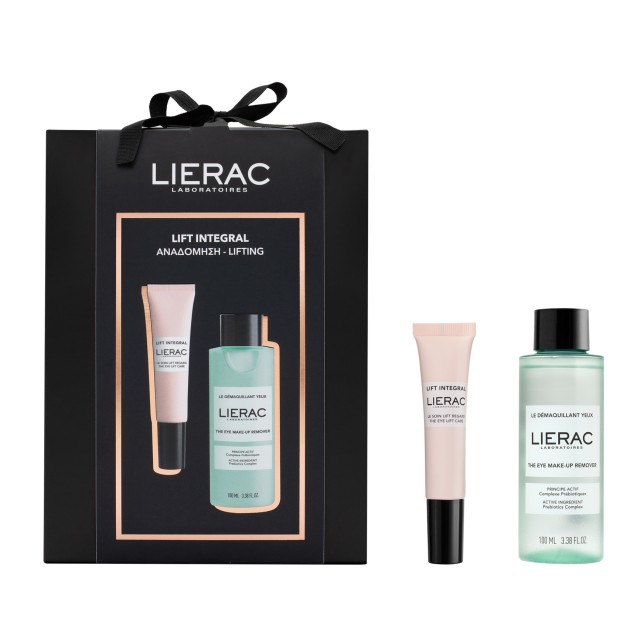 Lierac Lift Integral The Eye Lift Care 15ml & The Eye Make-Up Remover 100ml