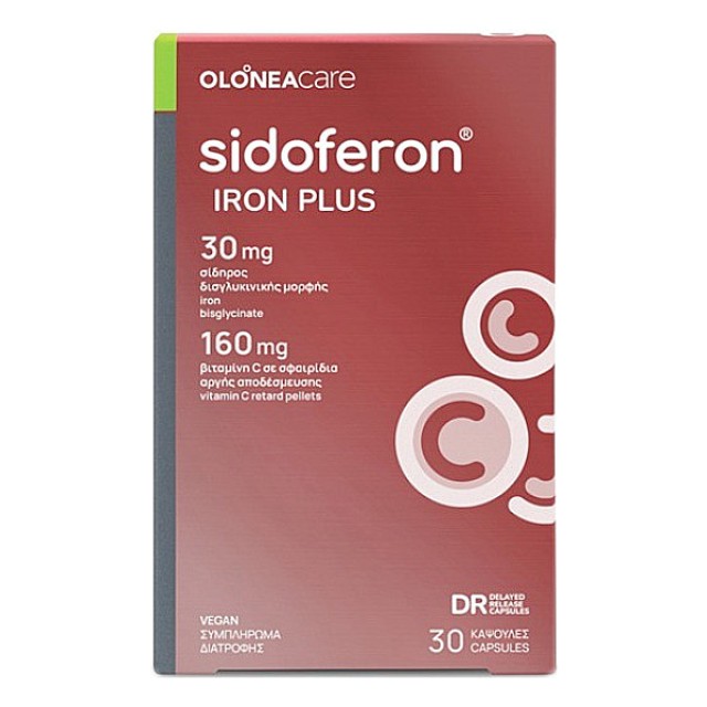 Olonea Sidoferon Iron Plus 30 κάψουλες