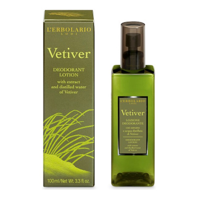 L'Erbolario Vetiver Deodorant Lotion 125ml