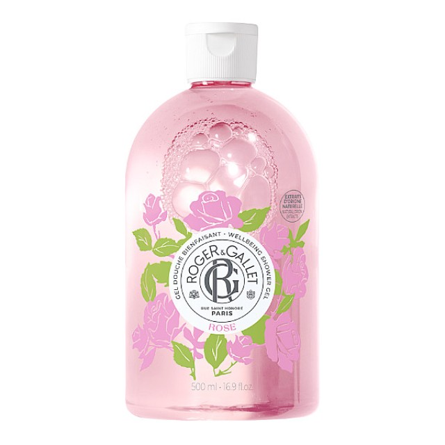 Roger & Gallet Rose Wellbeing Shower Gel 500ml