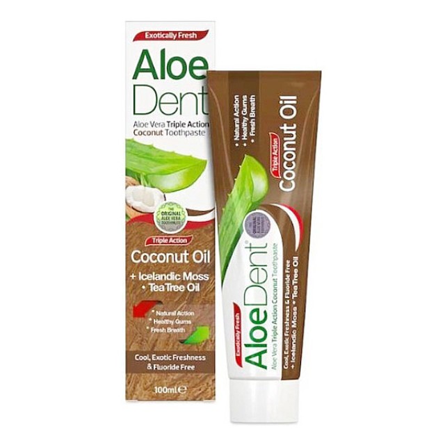 Optima Aloe Dent Coconut Oil Toothpaste 100ml