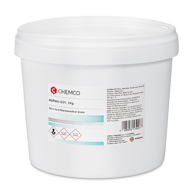 Chemco Βορικό Οξύ Φαρμακευτικό 1kg