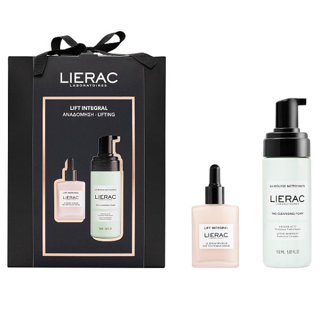 Lierac Lift Integral The Tightening Serum 30ml & The Cleansing Foam 150ml