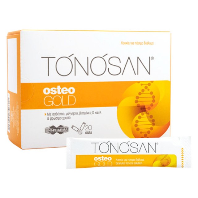 Uni-Pharma Tonosan Osteogold 20 φακελίσκοι