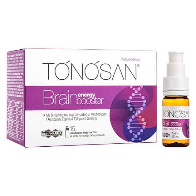 Uni-Pharma Tonosan Brain Energy Booster 15x7ml