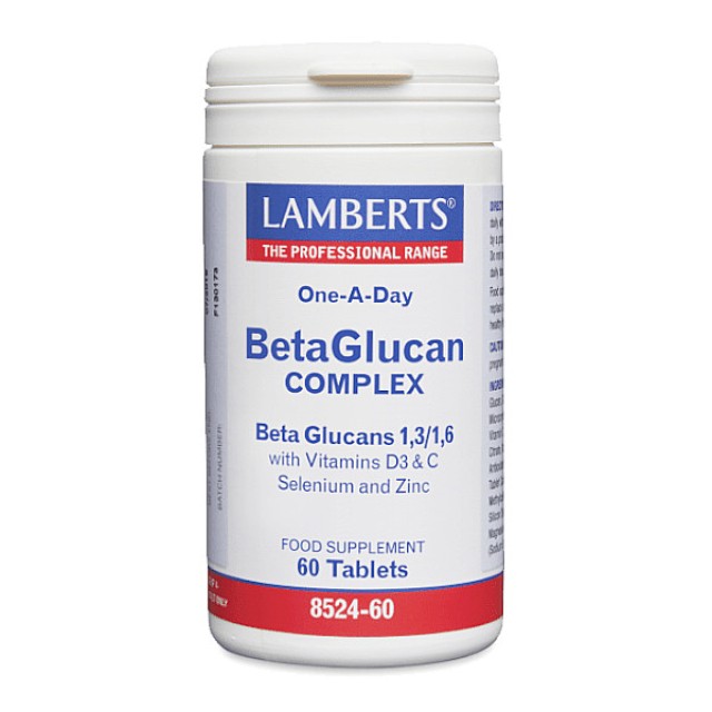 Lamberts Beta Glucan Complex 60 ταμπλέτες