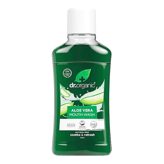 Dr. Organic Aloe Vera Mouthwash 500ml