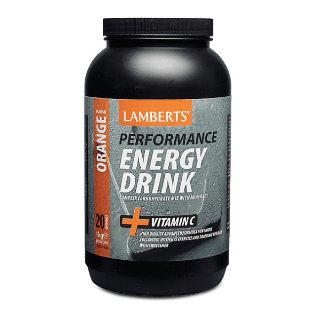 Lamberts Energy Drink γεύση Πορτοκάλι 1000g