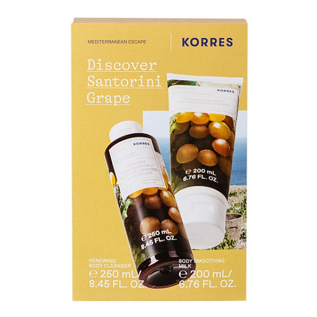 Korres Αμπέλι Σαντορίνης Αφρόλουτρο 250ml & Ενυδατικό Γαλάκτωμα Σώματος 200ml