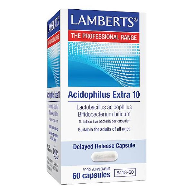 Lamberts Acidophilus Extra 10 60 κάψουλες