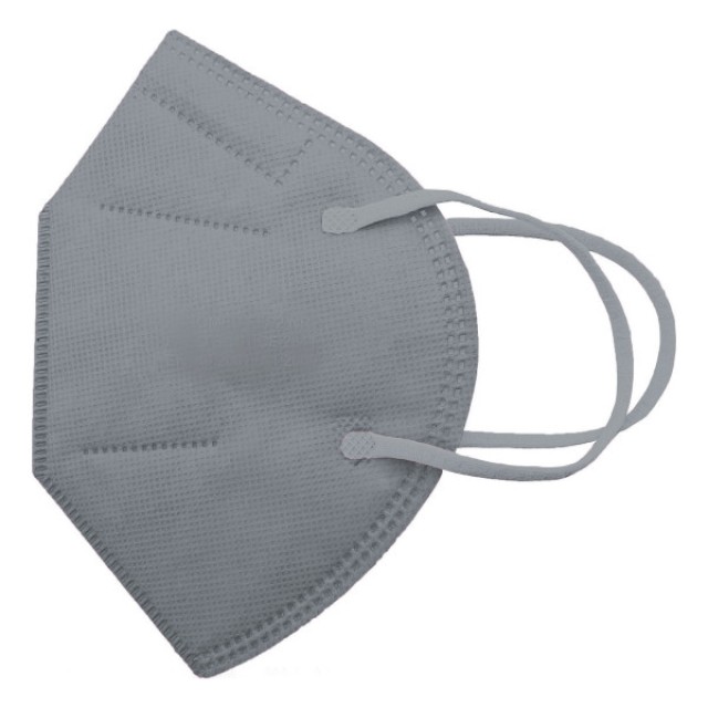 Filtering Mask FFP2 Grey 1 τεμάχιο