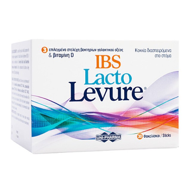 Uni-Pharma Lacto Levure IBS 30 φακελίσκοι