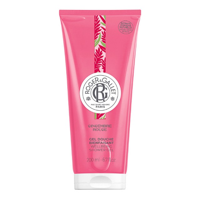 Roger & Gallet Gingembre Rouge Wellbeing Shower Gel 200ml