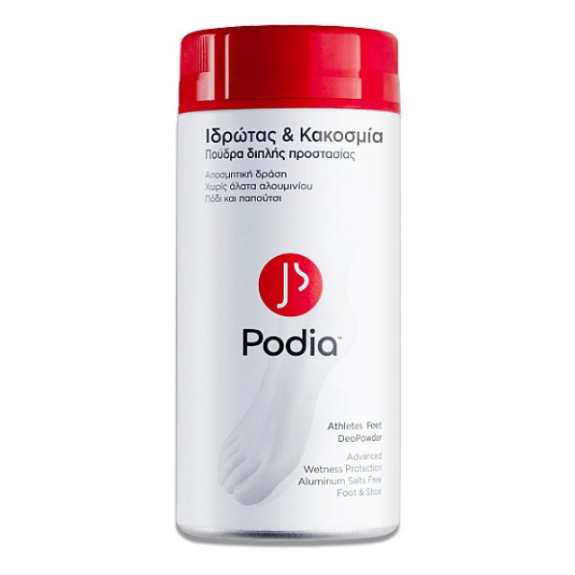 Podia Athlete's Foot Πούδρα Προστασίας από Ιδρώτα και Μύκητες 100g