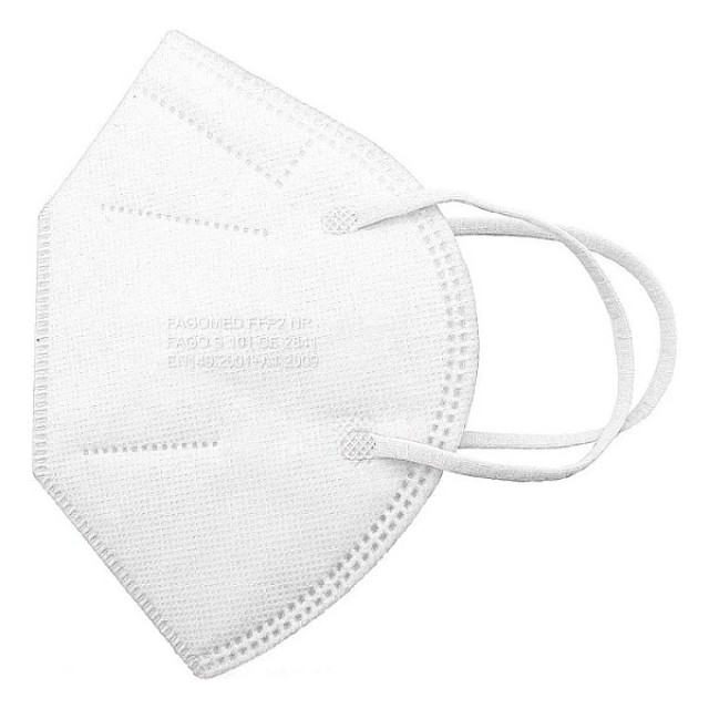 Filtering Mask FFP2 White 1 τεμάχιο