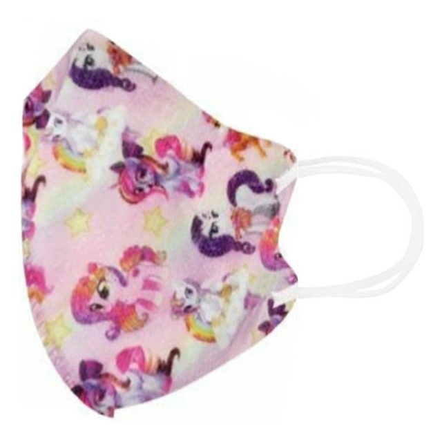 Filtering Kids Mask FFP2 Unicorn 1 τεμάχιο