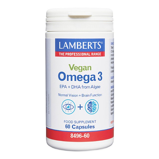 Lamberts Vegan Omega 3 60 κάψουλες