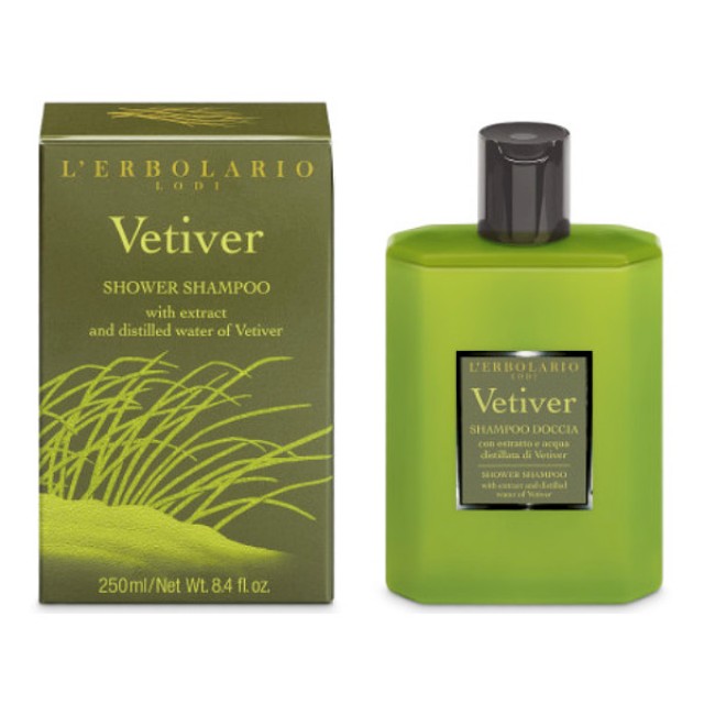 L'Erbolario Vetiver Shower Shampoo 250ml