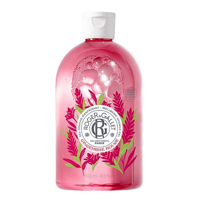 Roger & Gallet Gingembre Rouge Wellbeing Shower Gel 500ml